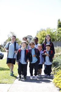 Students launch in a foot flurry for fitness