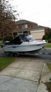 Police search for missing boat