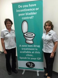 Friendly service for incontinence help
