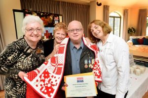 Valour quilt is a comfort