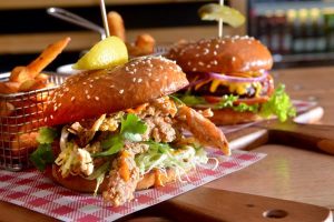 Burger gut feeling shoots for the hipsters