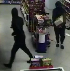 Hooded raiders strike