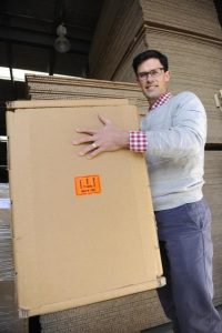 Box maker is packed with pride over his young award