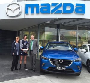 Mazda sponsorship in play
