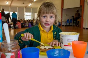 Breakfast toast for learning