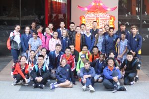 School visitors go on tour