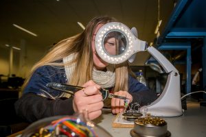 Turnout for trades school tours