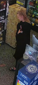 Rum-away shoplifter