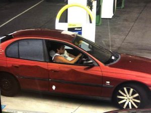 Man wanted over fuel drive-off