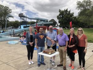 ‘Middle-aged’ pool stays afloat