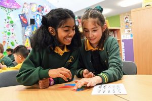 Students crunch the numbers