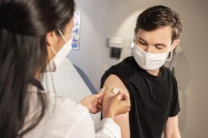 Covid active cases drop, vaxes rise