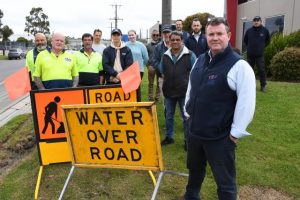 Hallam’s floods not receding