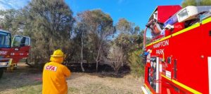 Hallam grass fire ‘deliberate’