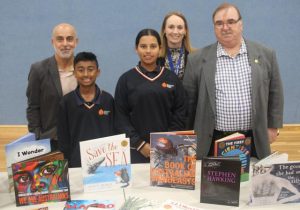 Charity boost for school libraries