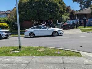 Tyres and teens busted in car chase