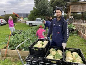 Airport garden puts food on the ground