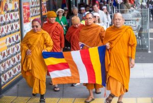 Pilgrims urge peace in Cambodia