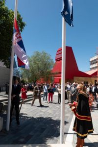 Flag raised for Serbian Statehood Day