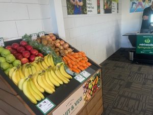 Students’ stocks up at simulated supermarket