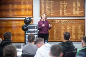‘Family’ club proudly wears White Ribbon message
