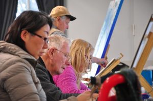 Brushes to canvases – the work goes on with upcoming exhibition