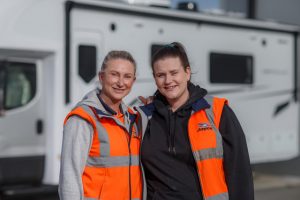 Jayco mum and daughter on road to recovery