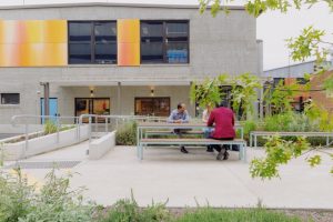 Hub of refugee help
