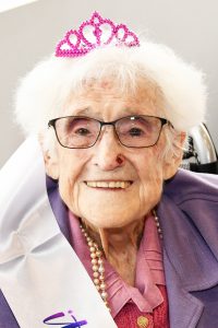 Dot smiles on 100 years of tenacity and family