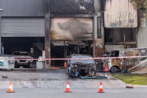 Factory engulfed in ‘deliberate’ fire