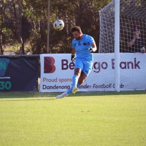 ‘Keeper Clark finds back of the net as Thunder salvages point at home