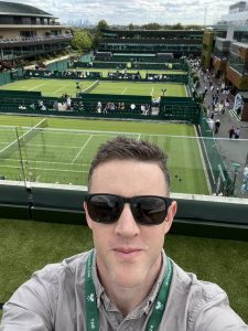 Ace reporter living out his dream