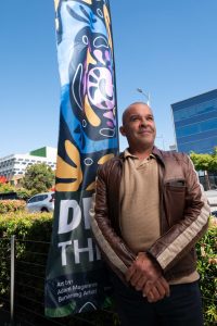 Welcome award for Drum flags project