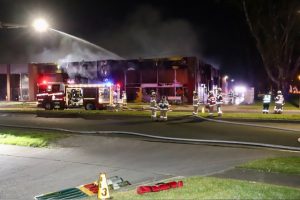 Dandenong Sth factory destroyed by fire