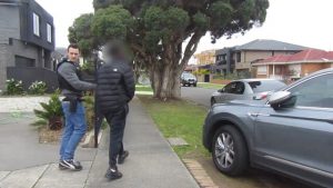 Second arrest over tobacco shop fires