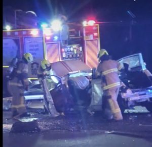 Teen driver arrested after three-vehicle crash at Noble Park