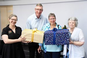 Knitted kindness for homeless