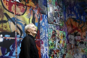 Banksy’s ultimate Firewall unveiled at street art show