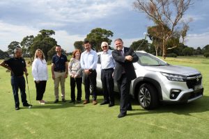Hitting the greens for charity kitchen