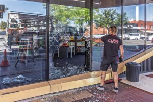 ‘Big shock’: Car crashes into Dandenong Library