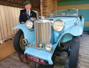Golden Olympian’s tribute to national service