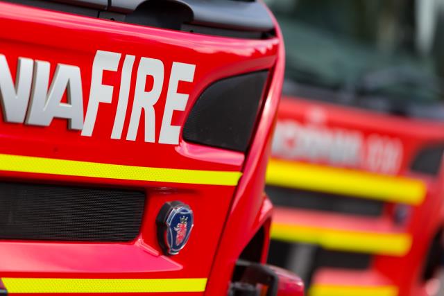 House fire on Heatherton Road