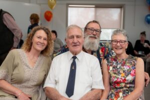 Evergreen greenkeeper tees off for 90th celebration