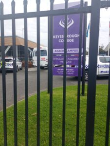 Man charged over alleged stabbing at Keysborough school