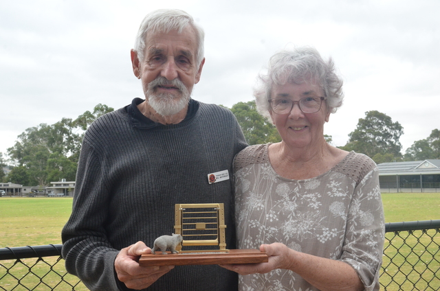 Men’s Shed awards wombat warrior for special collaboration