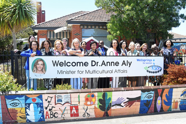 Minister’s warm welcome to Wellsprings