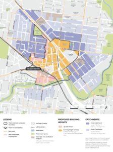 Draft activity zones: 16-storey skyscrapers in Springvale, 12 storeys in Noble Park